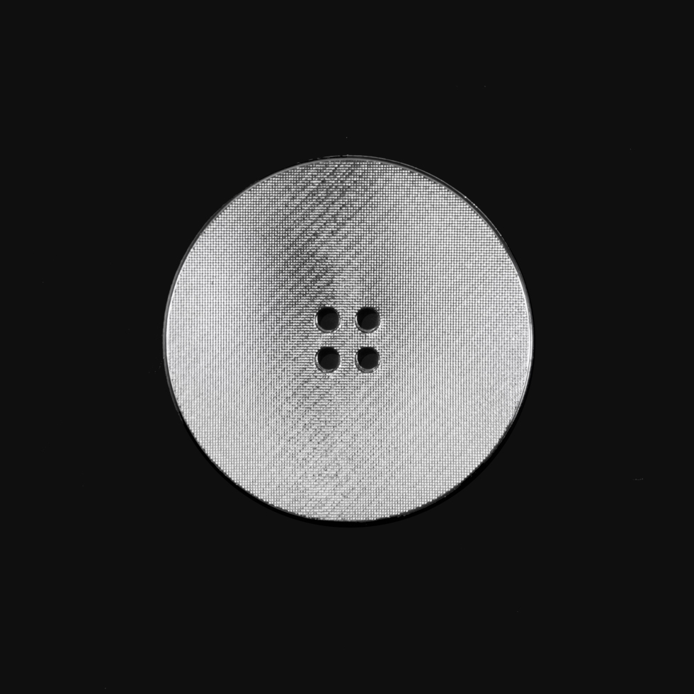 Italian Silver Plated Button – 36L/23mm Italian Silver Plated Button – 36L/23mm