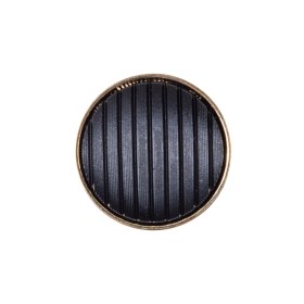 Italian Black and GoldZamac Button – 36L/23mm Italian Black and GoldZamac Button – 36L/23mm