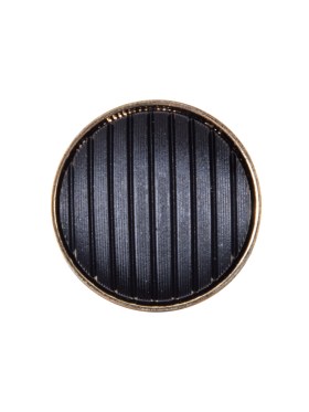 Italian Black and GoldZamac Button – 36L/23mm Italian Black and GoldZamac Button – 36L/23mm