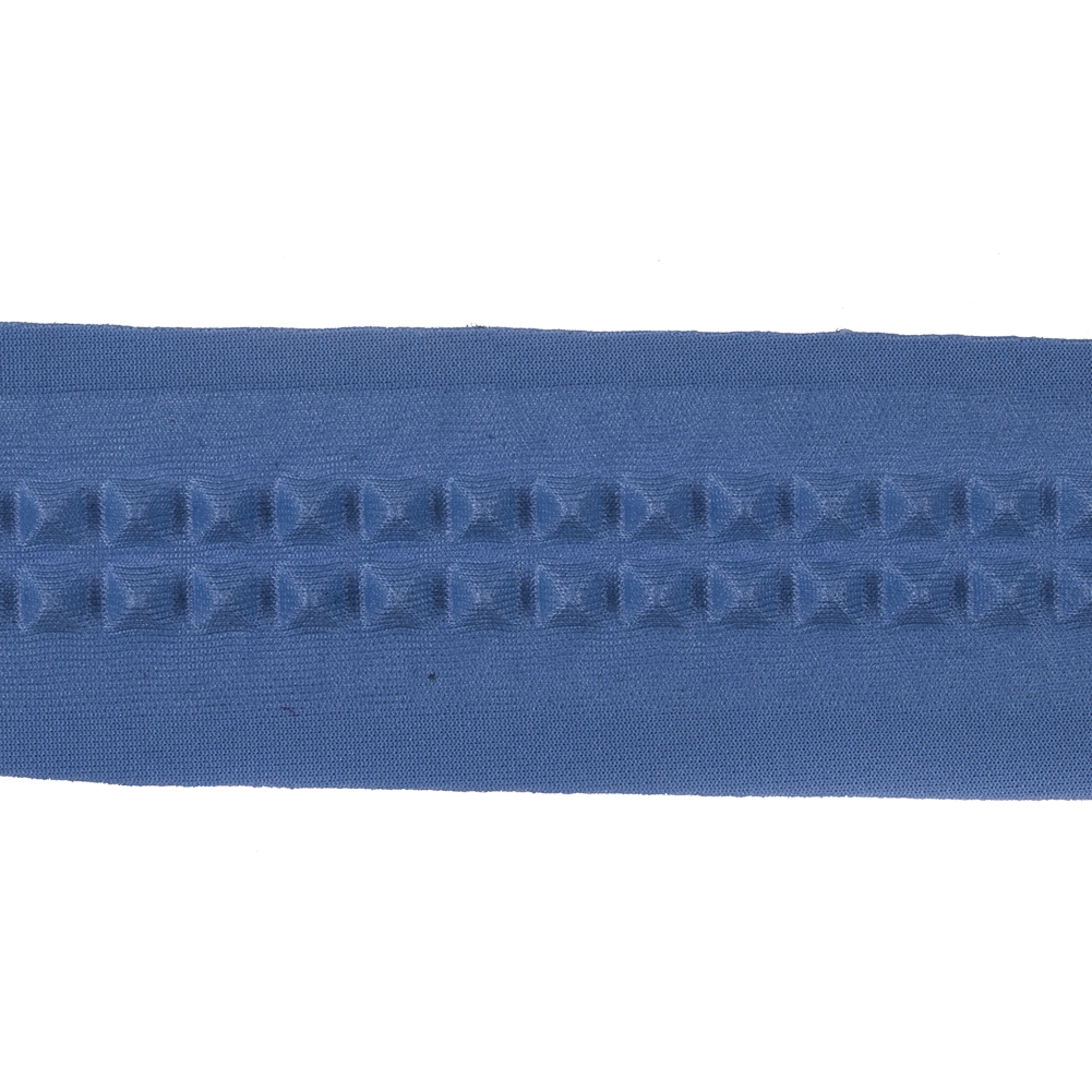 Italian Lilac Stud Embossed Double Knit Trim - 1"