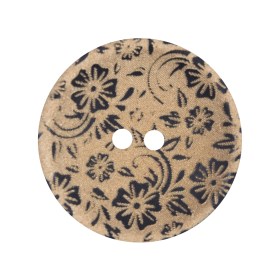 Italian Metallic Gold Lasered Button – 44L/28MM Italian Metallic Gold Lasered Button – 44L/28MM