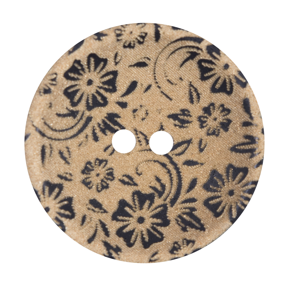 Italian Metallic Gold Lasered Button – 54L/34mm Italian Metallic Gold Lasered Button – 54L/34mm