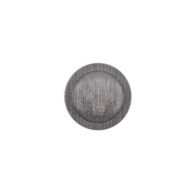 Italian Silver Plated Shank-Back Button – 20L/12.5mm Italian Silver Plated Shank-Back Button – 20L/12.5mm