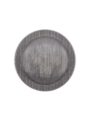 Italian Silver Plated Shank-Back Button – 36L/23mm Italian Silver Plated Shank-Back Button – 36L/23mm