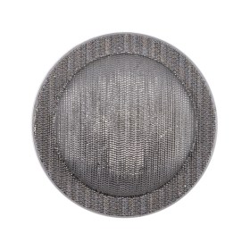 Italian Silver Plated Shank-Back Button – 44L/28mm Italian Silver Plated Shank-Back Button – 44L/28mm