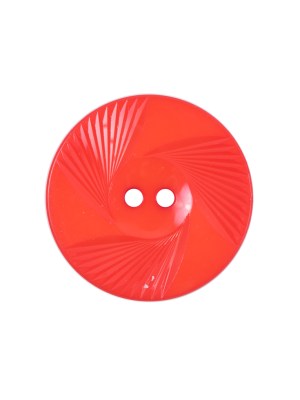 Plastic 2-Hole Button Made in Italy – 36L/23mm – Red Orange Fanning Rays Plastic 2-Hole Button Made in Italy – 36L/23mm – Red Orange Fanning Rays