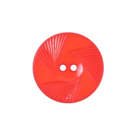 Plastic 2-Hole Button Made in Italy – 36L/23mm – Red Orange Fanning Rays Plastic 2-Hole Button Made in Italy – 36L/23mm – Red Orange Fanning Rays