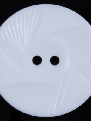 Italian White Textural Plastic Button – 64L/40.5mm Italian White Textural Plastic Button – 64L/40.5mm