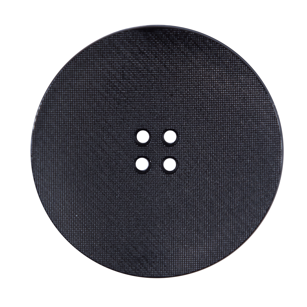 Italian Black Plated Button – 54L/34mm Italian Black Plated Button – 54L/34mm