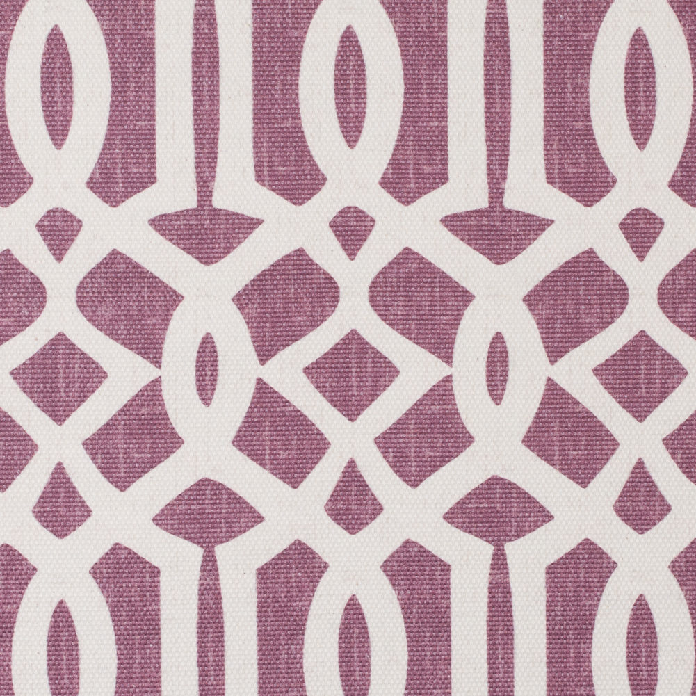 Antique Rose/Yellow Lattice Outdoor Polyester Canvas Antique Rose/Yellow Lattice Outdoor Polyester Canvas