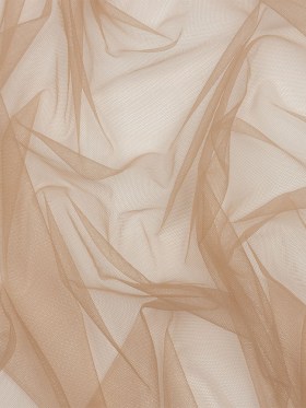 Soft Nylon Tulle – Mocha – Leonardo Collection Soft Nylon Tulle – Mocha – Leonardo Collection