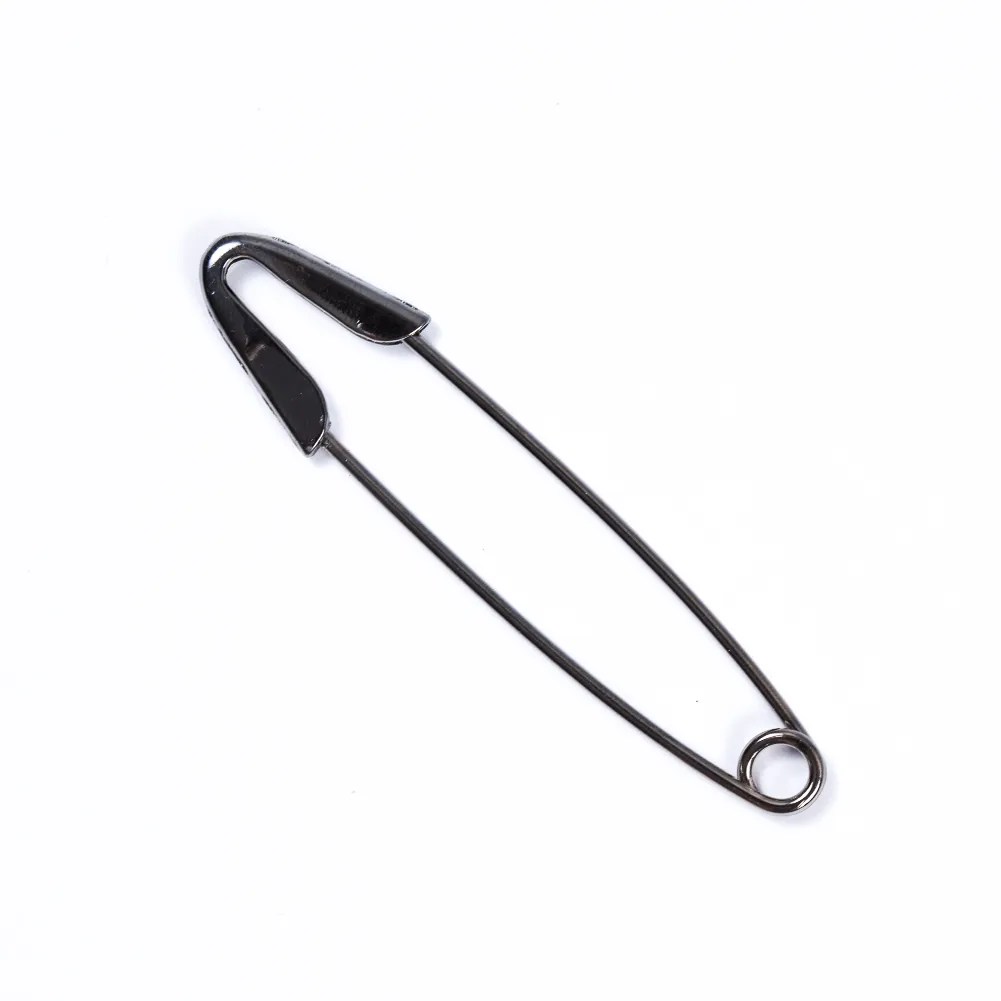Italian Charcoal Metal Safety Pin – 3.75″ Italian Charcoal Metal Safety Pin – 3.75″