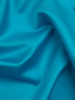 Polyester Satin – Baja Turquoise – Reverie Collection Polyester Satin – Baja Turquoise – Reverie Collection