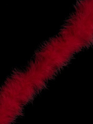 Red Marabou Feather Scarf Red Marabou Feather Scarf