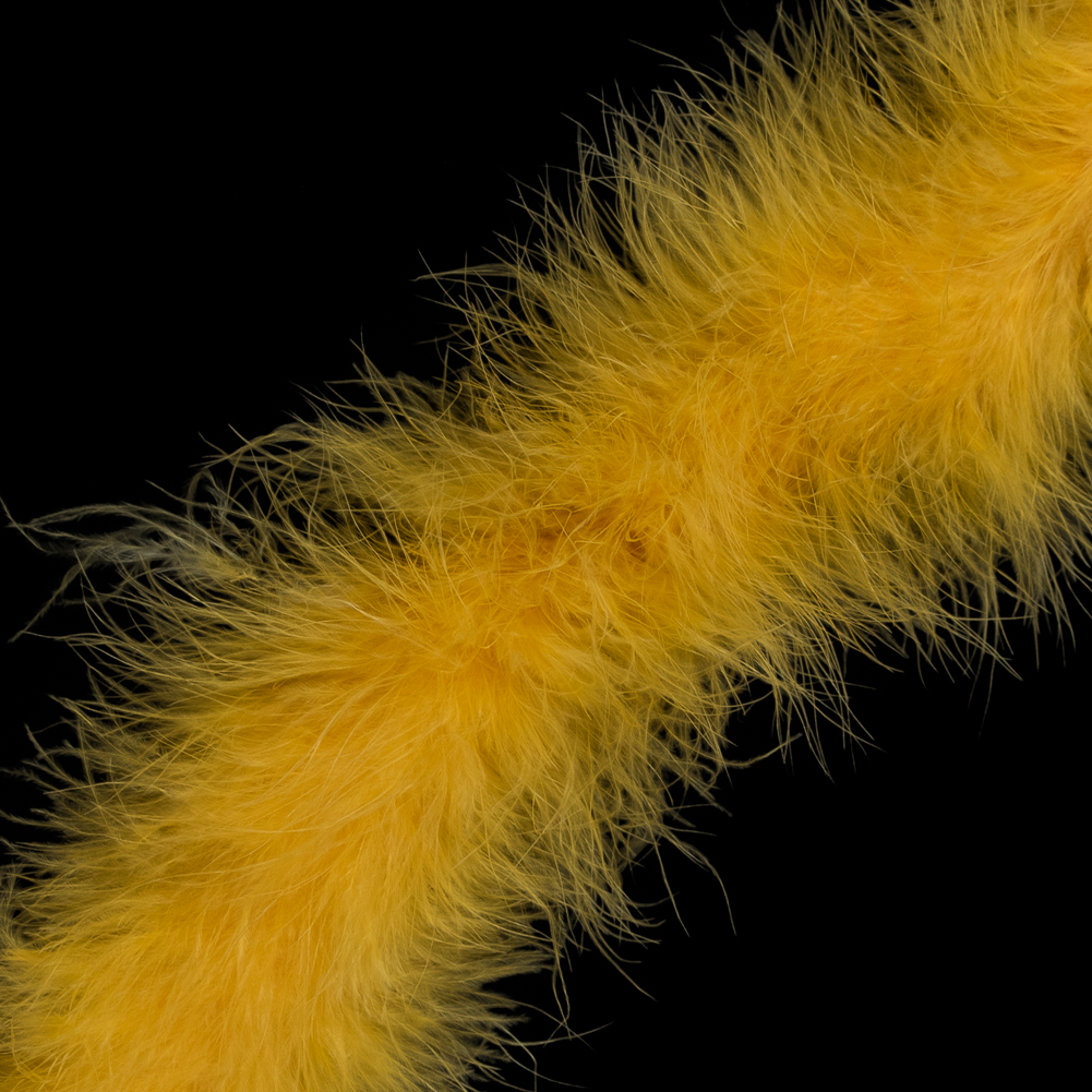 Yellow Marabou Feather Scarf Yellow Marabou Feather Scarf