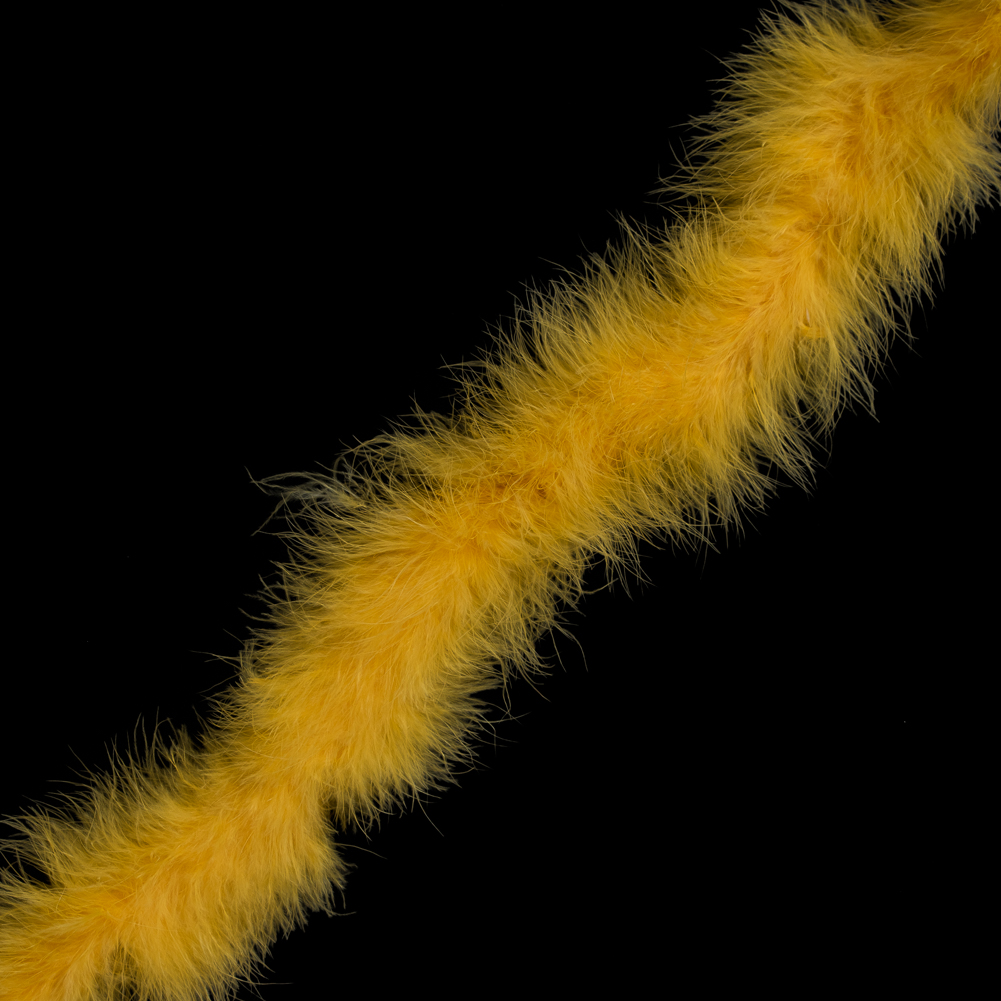 Yellow Marabou Feather Scarf Yellow Marabou Feather Scarf