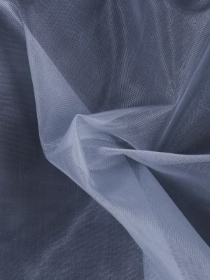 Stiff Polyester Organdy – Blue Gray – Rhiannon Collection Stiff Polyester Organdy – Blue Gray – Rhiannon Collection