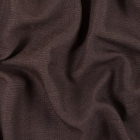 Chocolate Polyester-Linen Blend Chocolate Polyester-Linen Blend