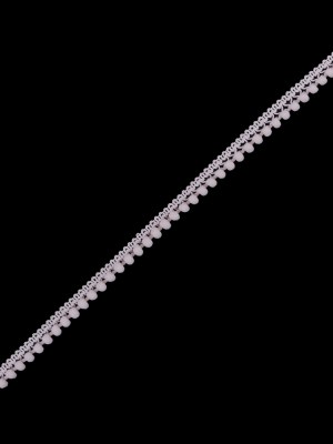 European Blush Single Row Mini Pom Pom Trim European Blush Single Row Mini Pom Pom Trim