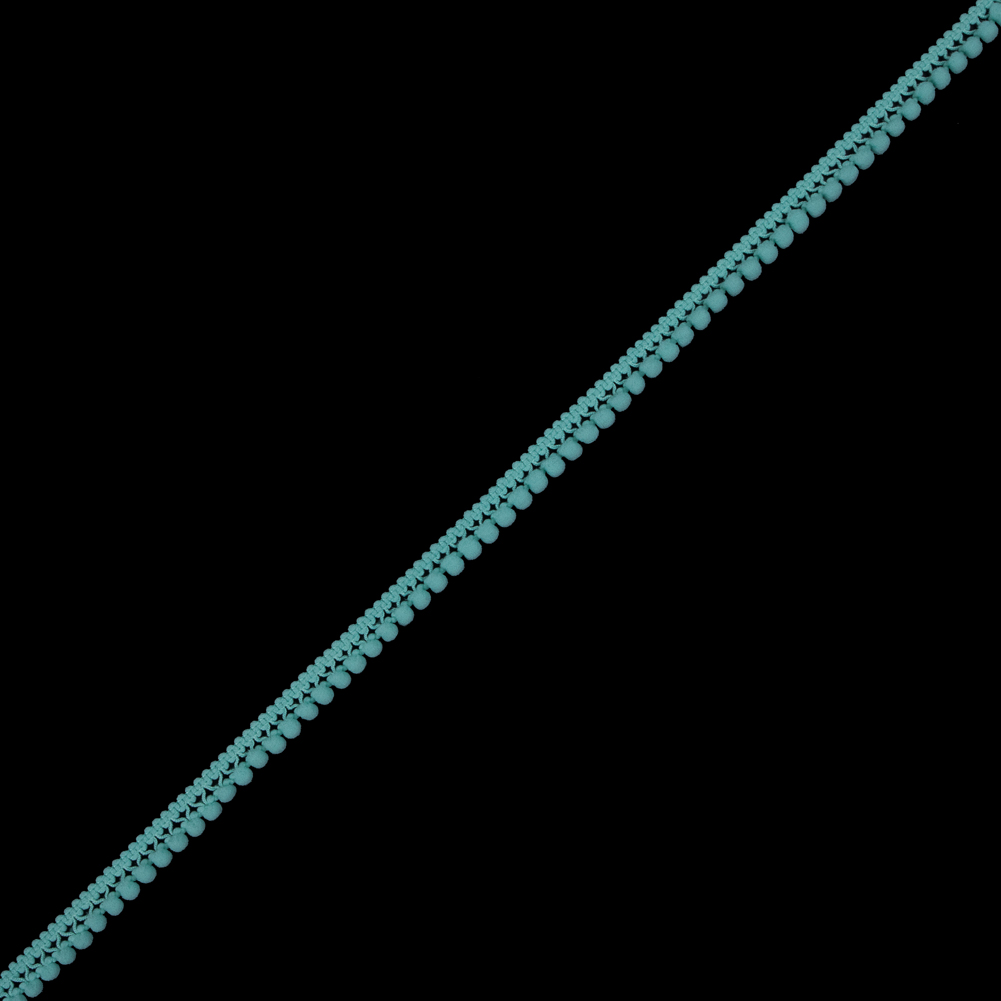 European Seafoam Single Row Mini Pom Pom Trim European Seafoam Single Row Mini Pom Pom Trim