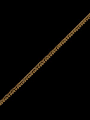 European Mustard Single Row Mini Pom Pom Trim European Mustard Single Row Mini Pom Pom Trim