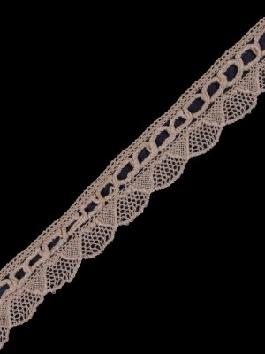 Beige Crochet Chenille Trim – 1.5″ Beige Crochet Chenille Trim – 1.5″