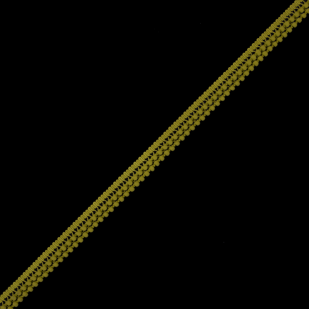 Chartreuse Two Row Mini Pom Pom Trim Chartreuse Two Row Mini Pom Pom Trim