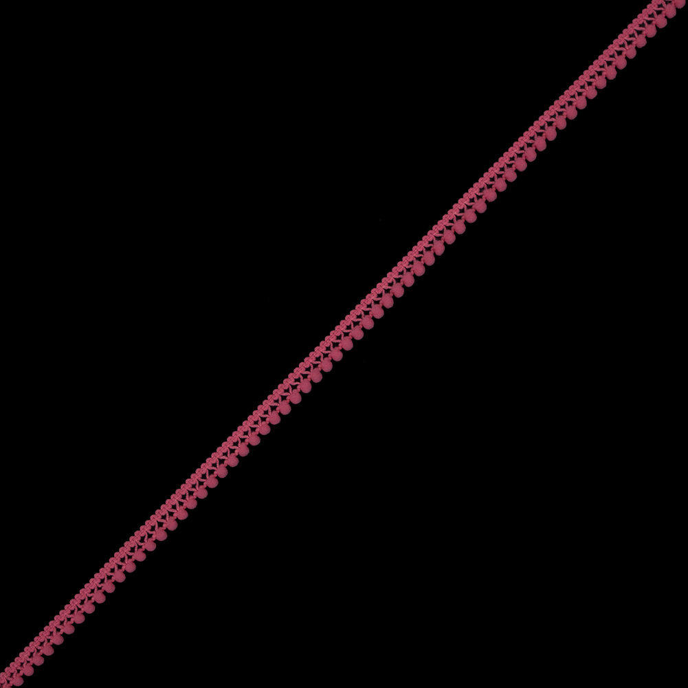 European Coral Single Row Mini Pom Pom Trim European Coral Single Row Mini Pom Pom Trim