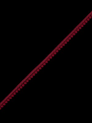 European Rust Single Row Mini Pom Pom Trim European Rust Single Row Mini Pom Pom Trim