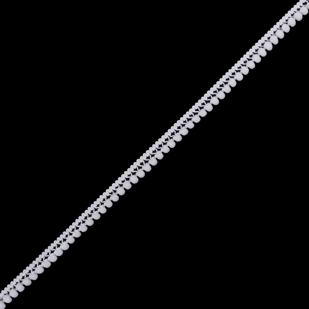 Off-White Single Row Mini Pom Pom Trim Off-White Single Row Mini Pom Pom Trim