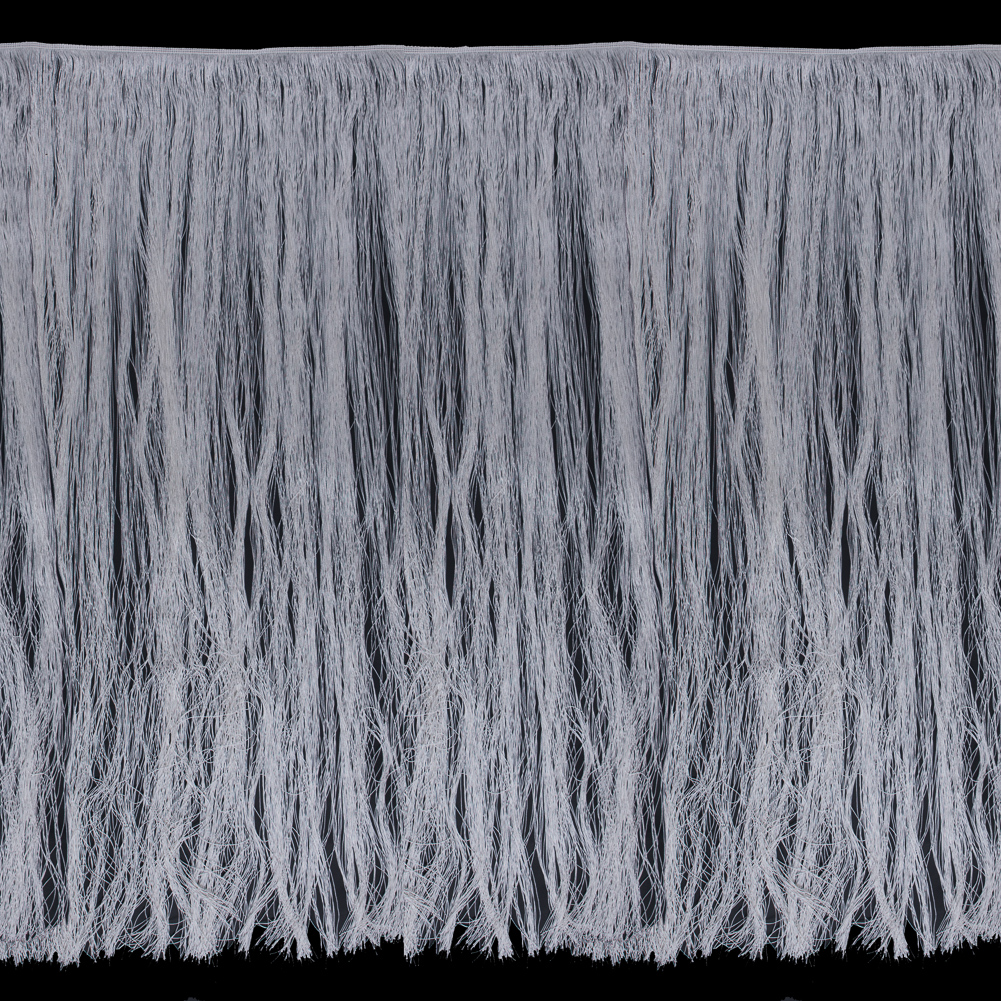 Off-White European Chainette Fringe Trim – 40″ Off-White European Chainette Fringe Trim – 40″