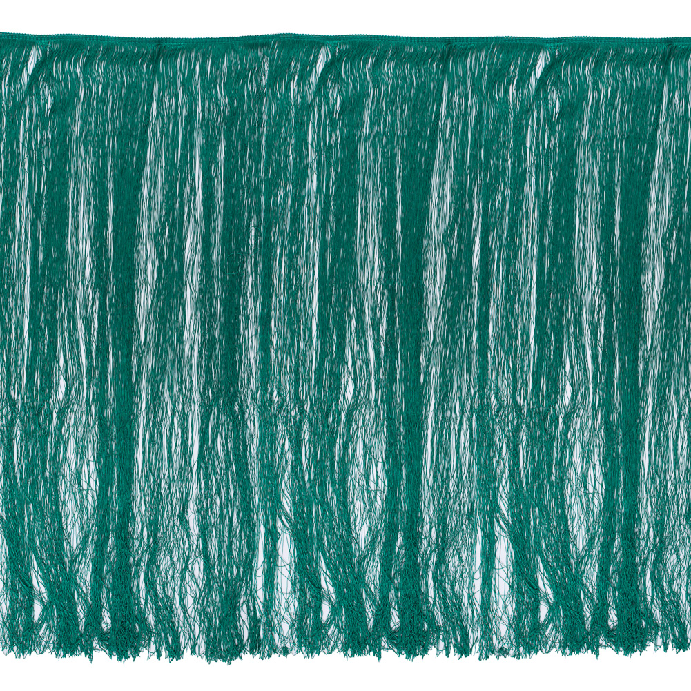 Kelly Green European Chainette Fringe Trim – 40″ Kelly Green European Chainette Fringe Trim – 40″