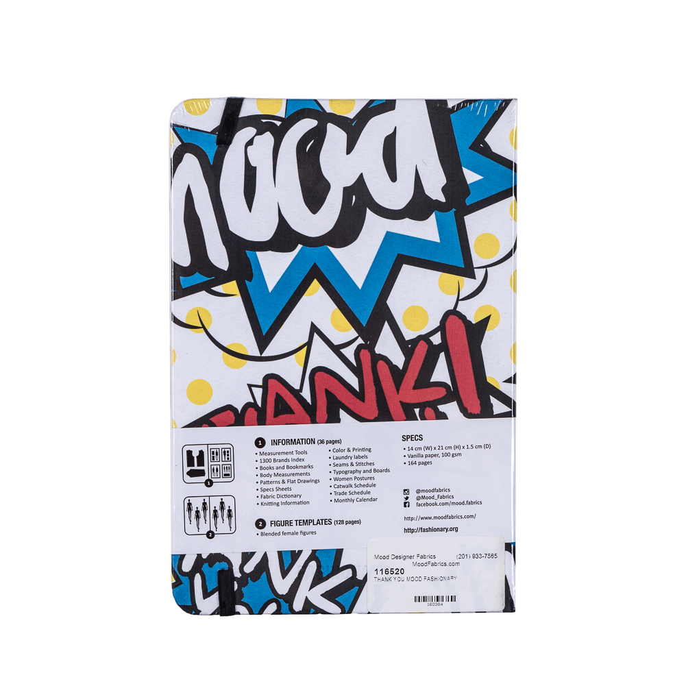 Comic Mood Brand Fashionary Sketch Book