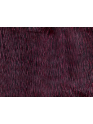 Black and Red Long Haired Faux Fur Black and Red Long Haired Faux Fur