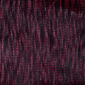 Black and Red Long Haired Faux Fur Black and Red Long Haired Faux Fur