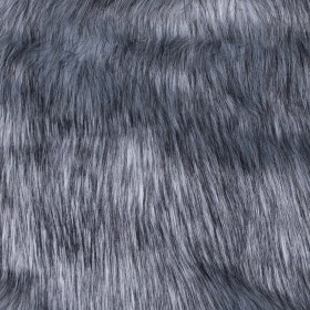 Black and White Long Haired Faux Fur Black and White Long Haired Faux Fur