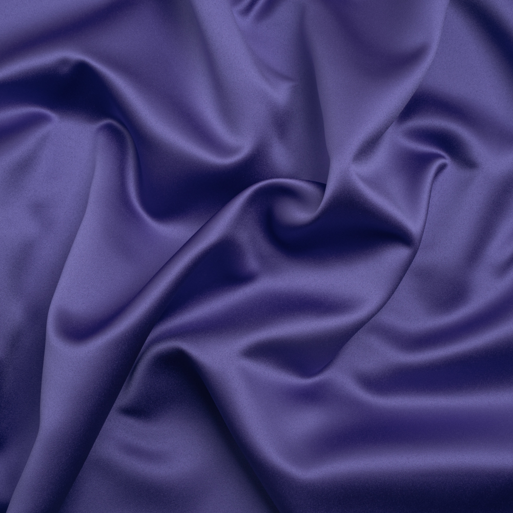 Polyester Satin – Crepe Purple – Reverie Collection Polyester Satin – Crepe Purple – Reverie Collection