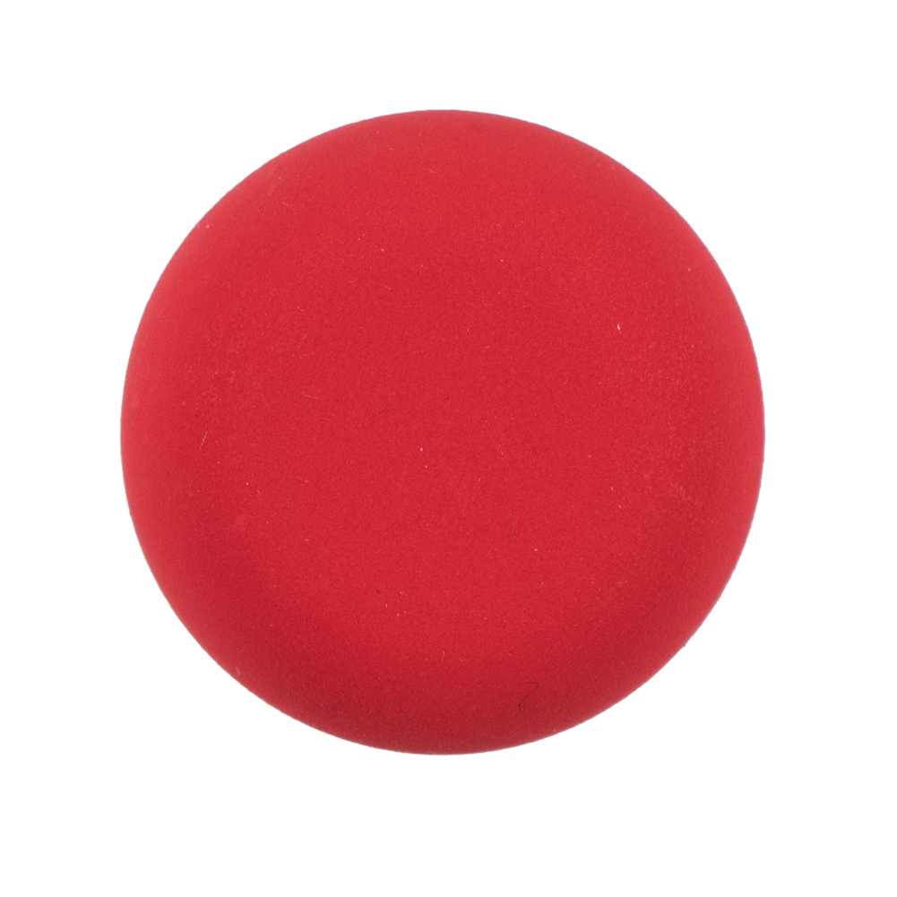 Italian Matte Flame Scarlet Domed Plastic Button – 44L/28mm Italian Matte Flame Scarlet Domed Plastic Button – 44L/28mm