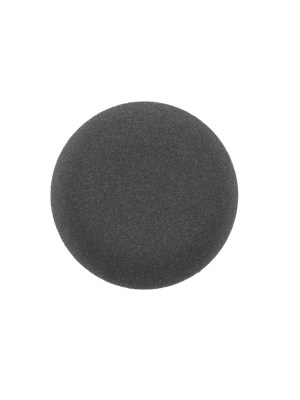 Italian Matte Charcoal Gray Domed Plastic Button – 32L/20mm Italian Matte Charcoal Gray Domed Plastic Button – 32L/20mm