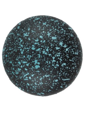Italian Black and Sky Blue Speckled Plastic Button – 44L/28mm Italian Black and Sky Blue Speckled Plastic Button – 44L/28mm