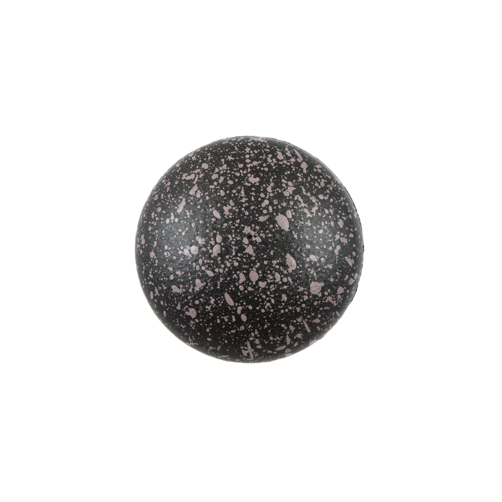 Italian Black and Twilight Mauve Speckled Plastic Button – 32L/20mm Italian Black and Twilight Mauve Speckled Plastic Button – 32L/20mm