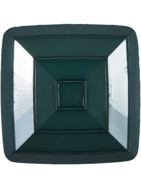 Italian Sycamore Green Square Plastic Button – 48L/30.5mm Italian Sycamore Green Square Plastic Button – 48L/30.5mm