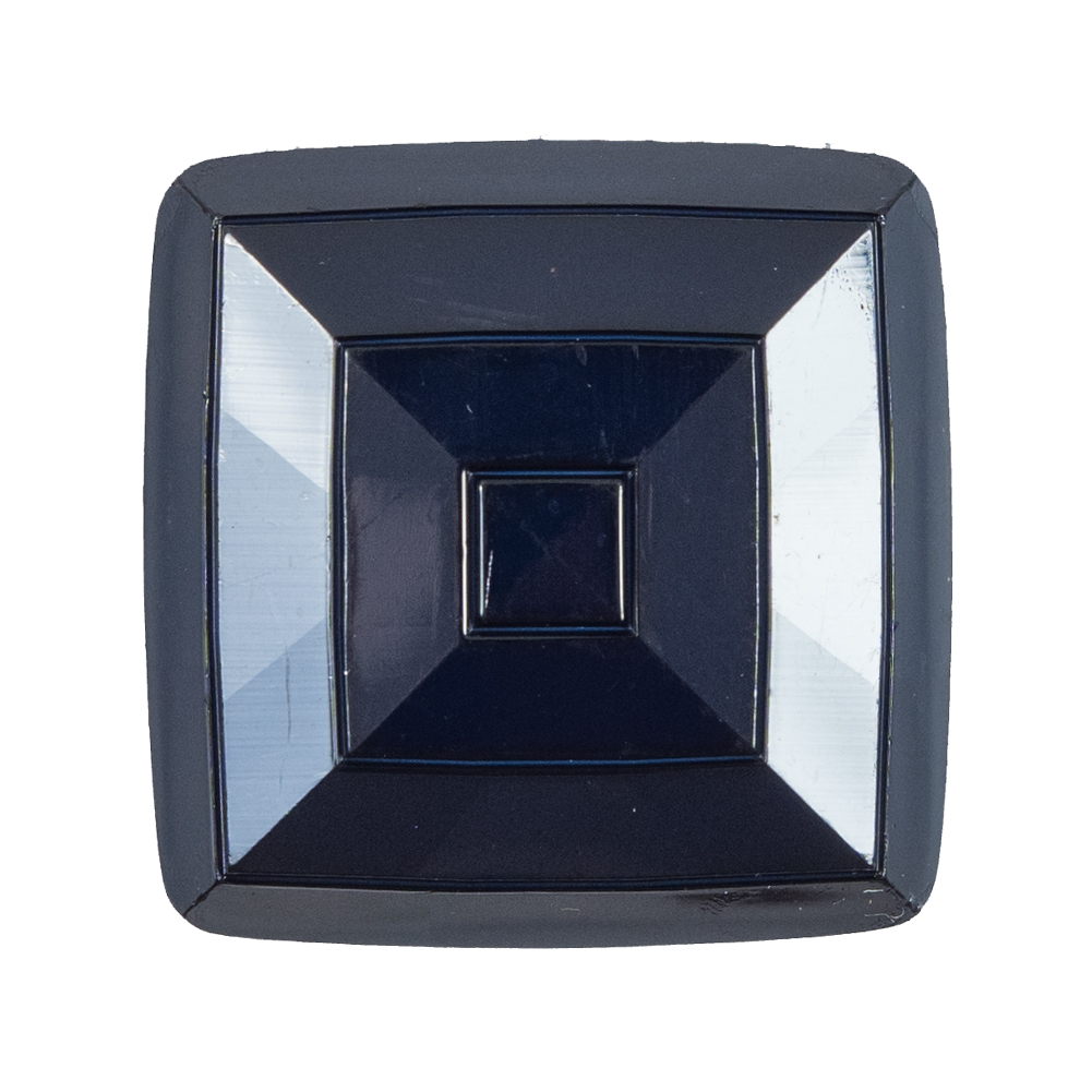 Italian Navy Square Plastic Button – 48L/30.5mm Italian Navy Square Plastic Button – 48L/30.5mm