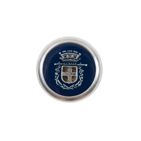 Italian Patriot Blue and Silver Crest Metal Button – 32L/20mm Italian Patriot Blue and Silver Crest Metal Button – 32L/20mm