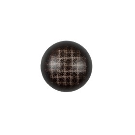 Italian Brown Checkered Plastic Button – 24L/15mm Italian Brown Checkered Plastic Button – 24L/15mm