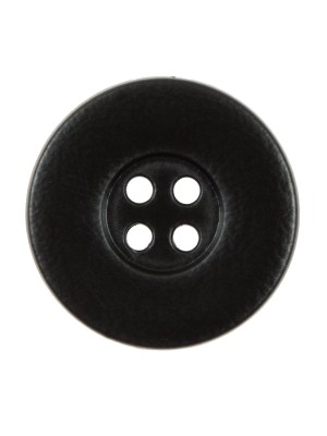 Italian Black 4-Hole Plastic Button -40L/25.5mm Italian Black 4-Hole Plastic Button -40L/25.5mm