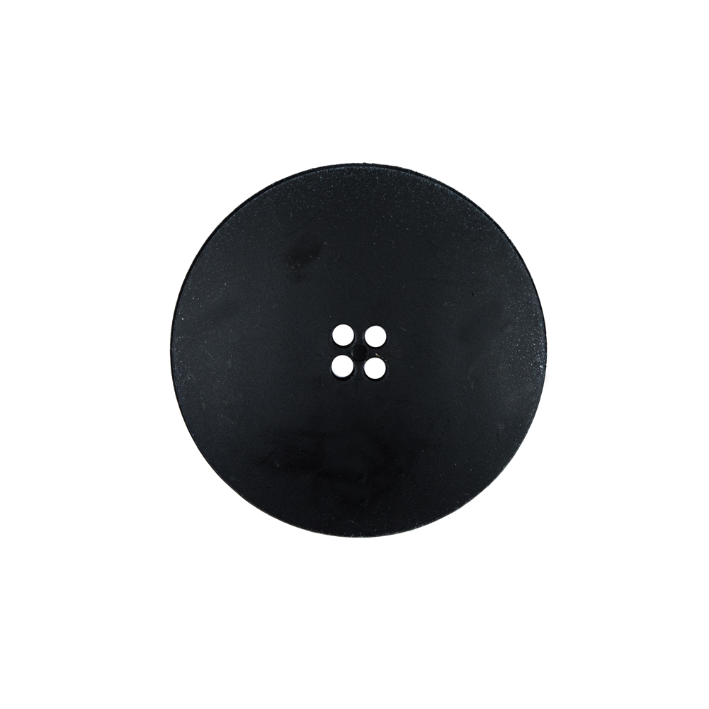 Italian Black Textured 4-Hole Button – 36L/23mm Italian Black Textured 4-Hole Button – 36L/23mm