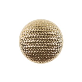 Italian Gold Basketwoven Plastic Button – 36L/23mm Italian Gold Basketwoven Plastic Button – 36L/23mm