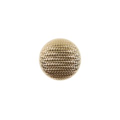 Italian Gold Basketwoven Shank Back Plastic Button – 20L/12.5mm Italian Gold Basketwoven Shank Back Plastic Button – 20L/12.5mm