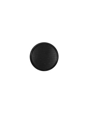 Italian Black Textured Plastic Button – 16L/10mm Italian Black Textured Plastic Button – 16L/10mm